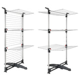 Metaltex ciclone vario drying tower 38 m drying length silver black