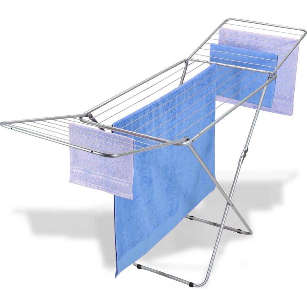 Metaltex Capri Drablek 20 m Dry length 55x105x206 cm silver