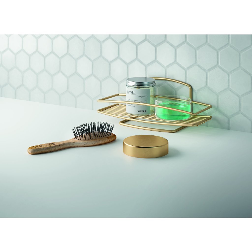 MetalTex Onda Rek 26x11x11 cm guld