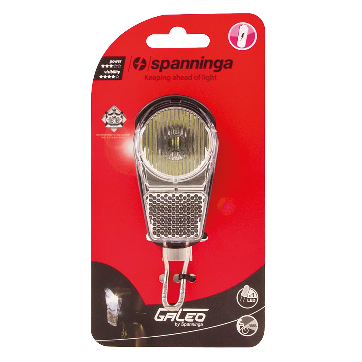 FAREO GALEO ER3F LED de bateria 8 cm preto