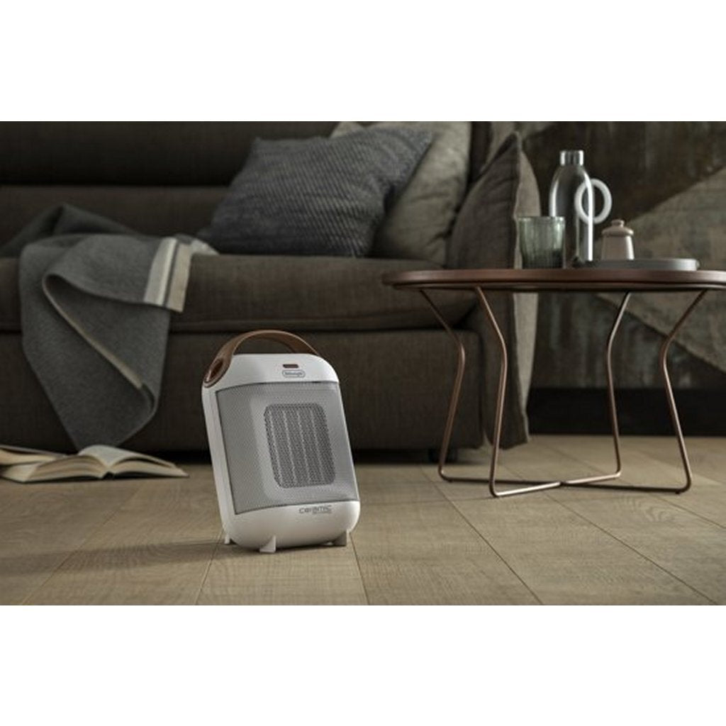 Delonghi HFX30C18.I Keramik Bunk White Brown