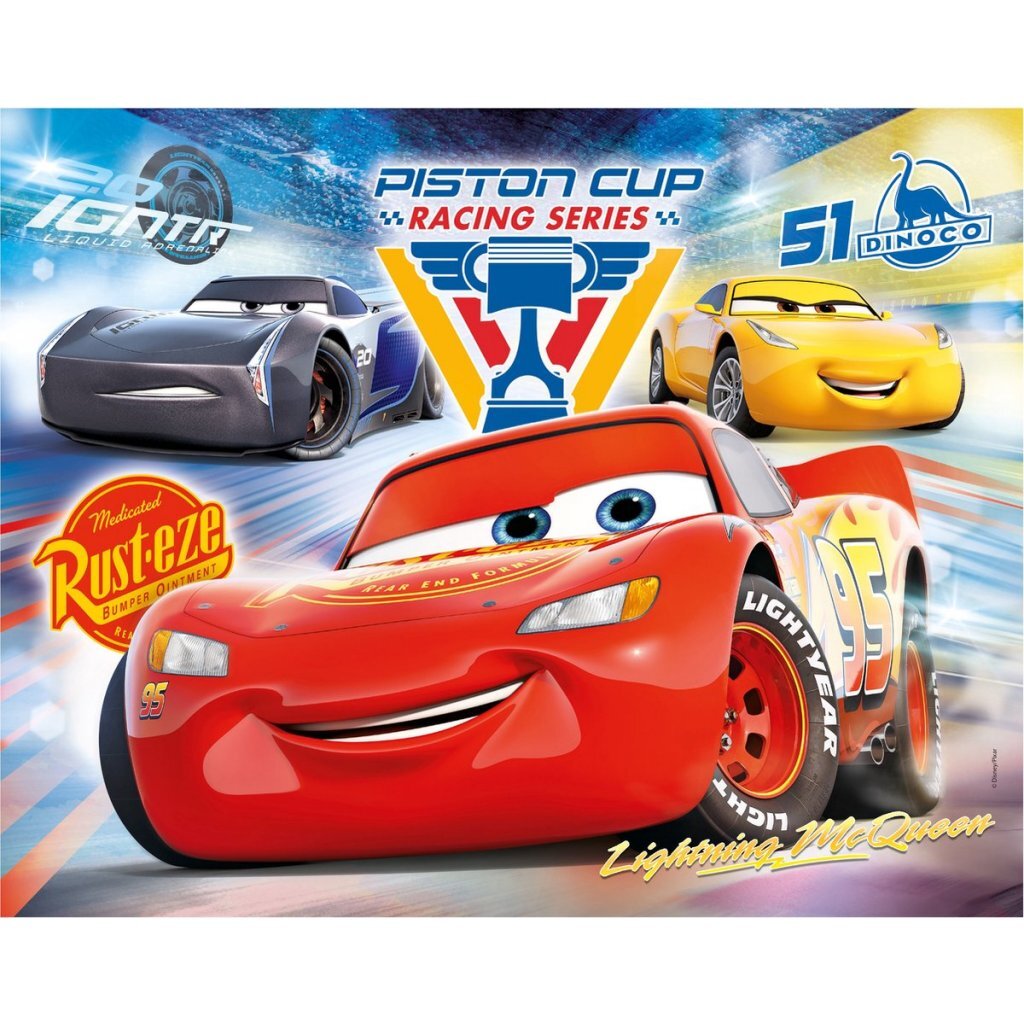 Clemenstoni Puzzle Disney Autoen 100 Stécker