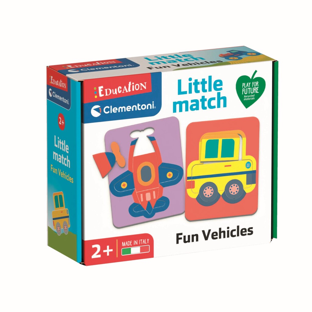 Clementoni Little Match Fun vozidla