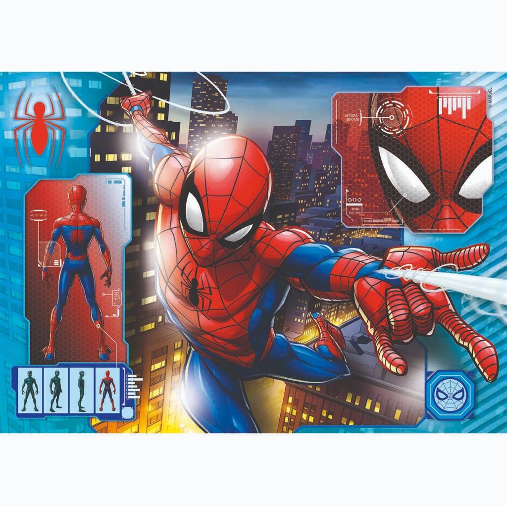 Clementoni Supercolor Puzzle Spiderman 2x60 kusů