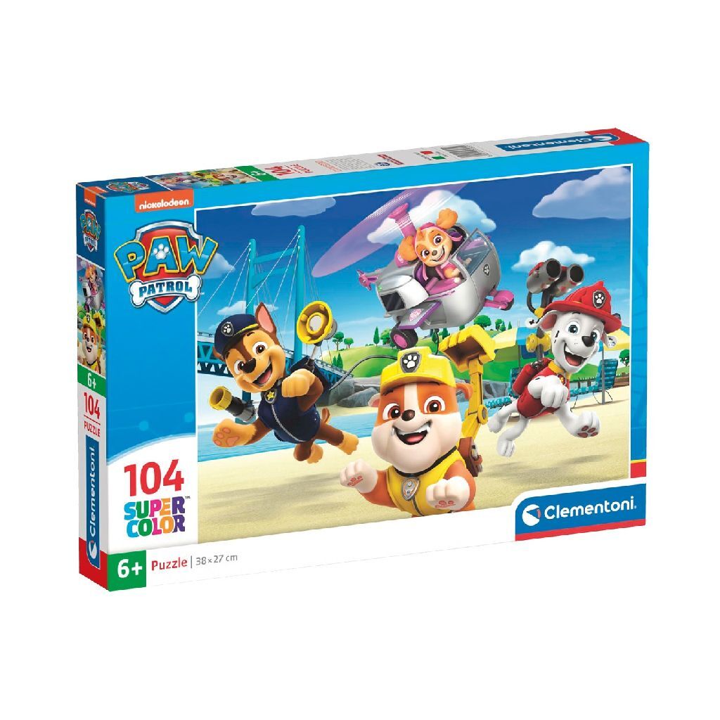 Cleemononi Supercolor Puzzle Patt Pattol 104 Stécker