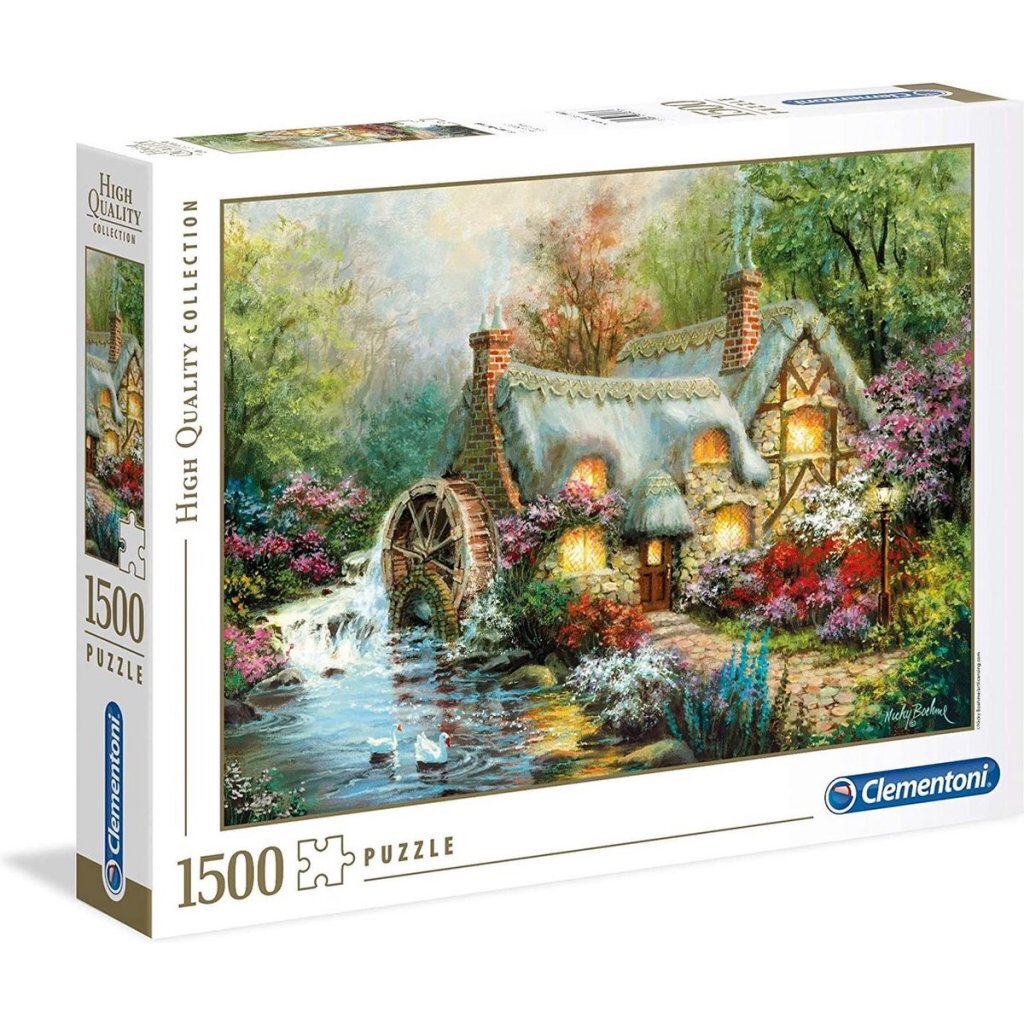 Clementoni puzzle retraite dans la nature 1500 pièces | 2 pièces