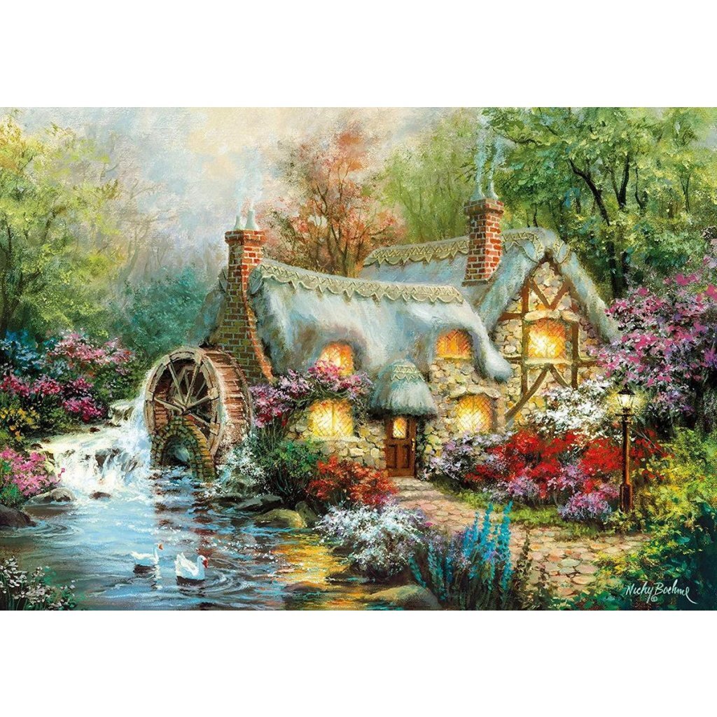 Clementoni high quality collection puzzle country retreat 1500 pieces