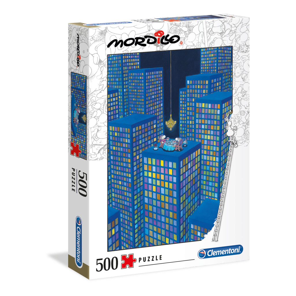 Clementoni Mordillo Puzzle Večeře 500 kusů