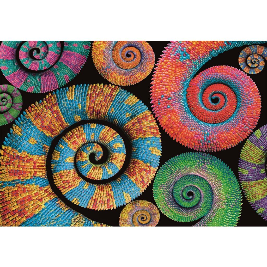 Cleemononi Colorboom Sammlung Puzzel gekrauselt 500 Stécker