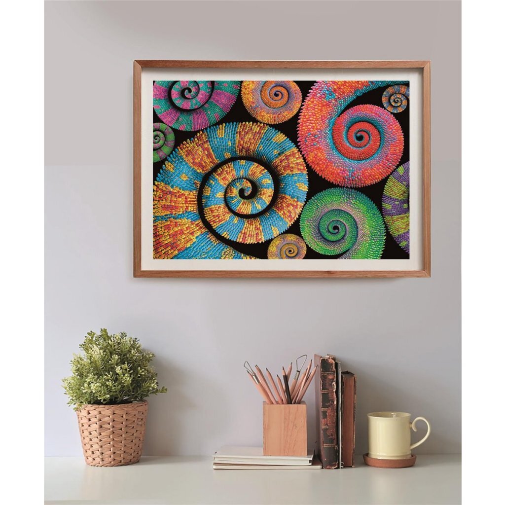 Cleemononi Colorboom Sammlung Puzzel gekrauselt 500 Stécker
