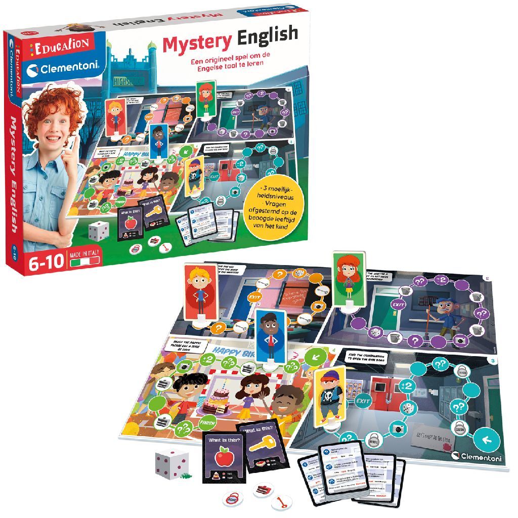 Clementoni Uddannelse Mysterium Engelsk