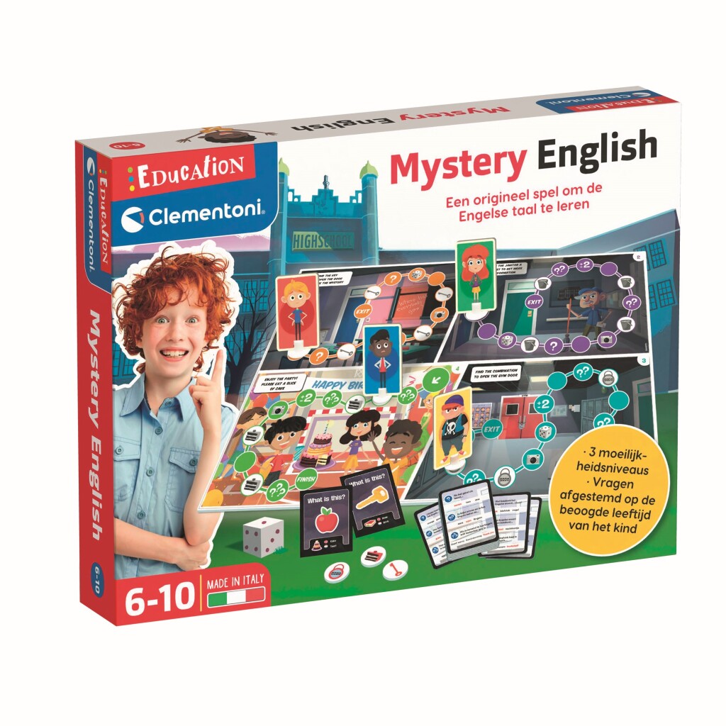 Clementoni Uddannelse Mysterium Engelsk