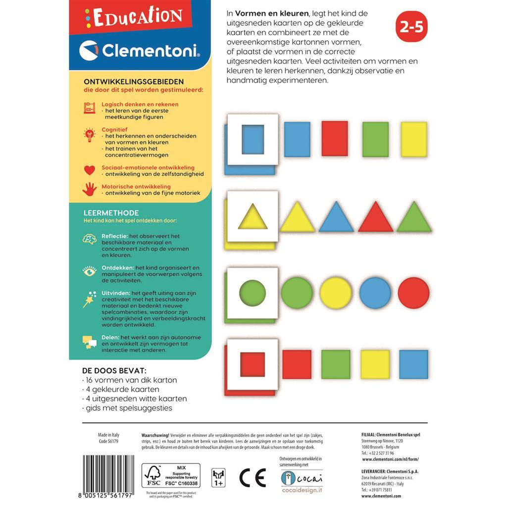 Clementoni Game Forms and Colours (NL)