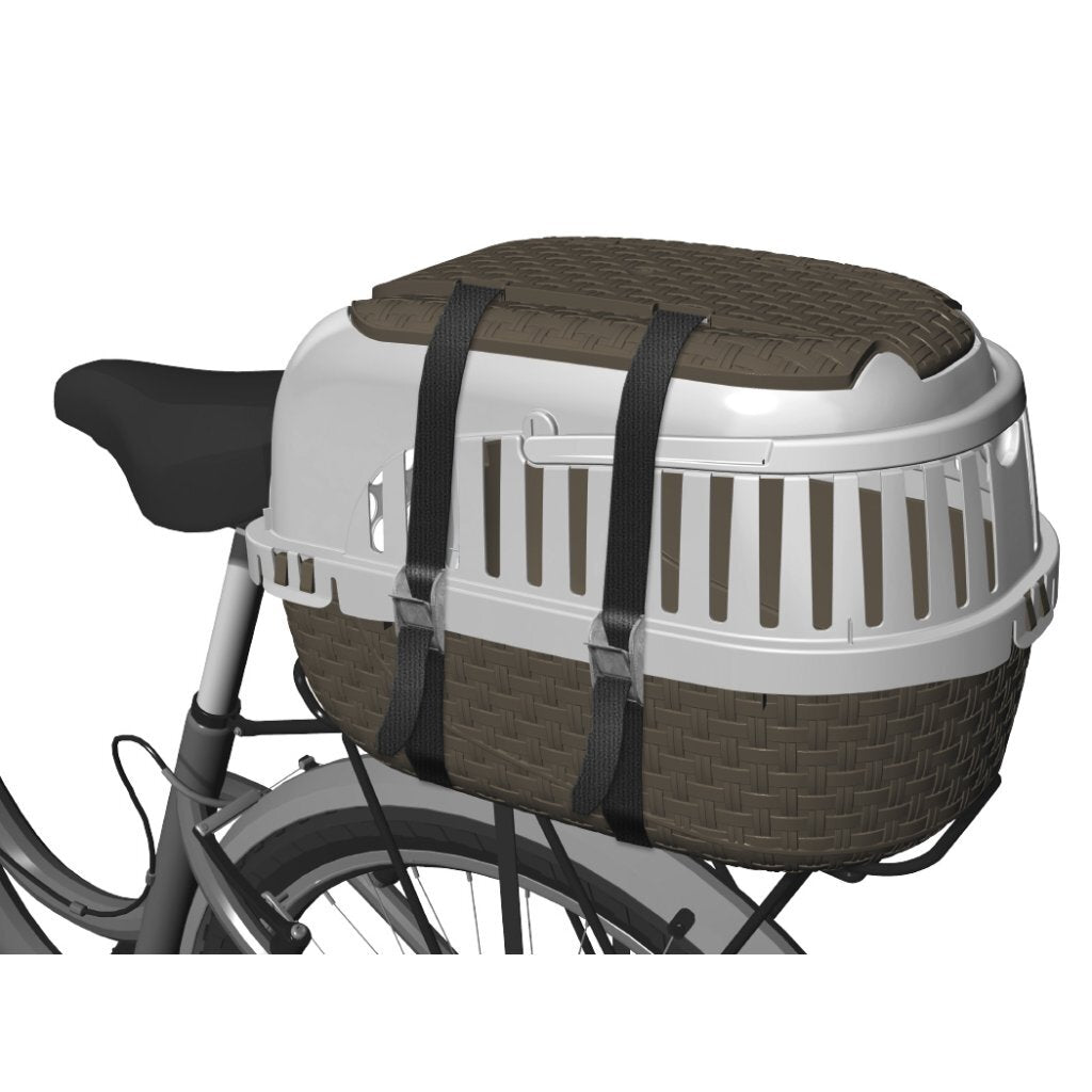 Bama Pet Transportbox 52x33x34 cm Taupe White