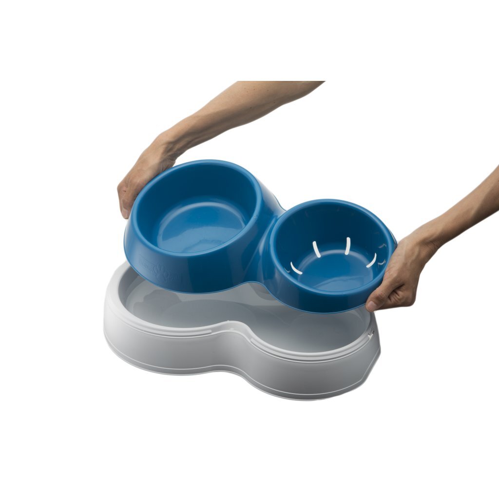 Bama cap feeder with water reservoir 33x20x9 cm assorti
