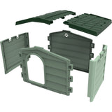 Bama Pet Cuccia dog loft 89x75x62 cm green