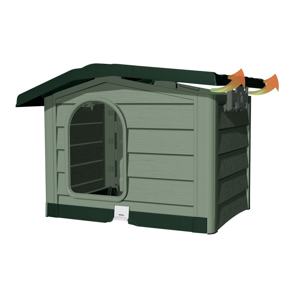 Bama Pet Cuccia dog loft 89x75x62 cm green