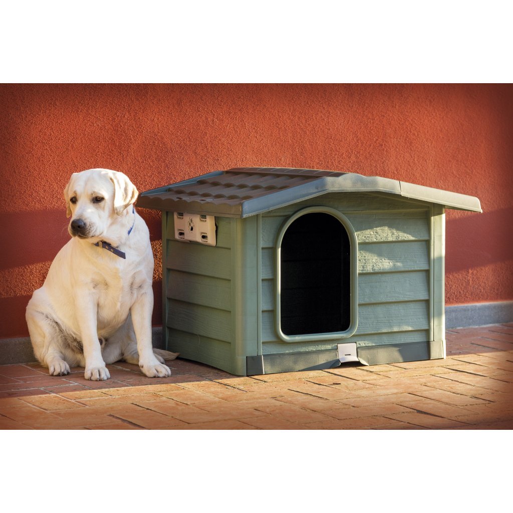 Bama Pet Cuccia dog loft 89x75x62 cm green