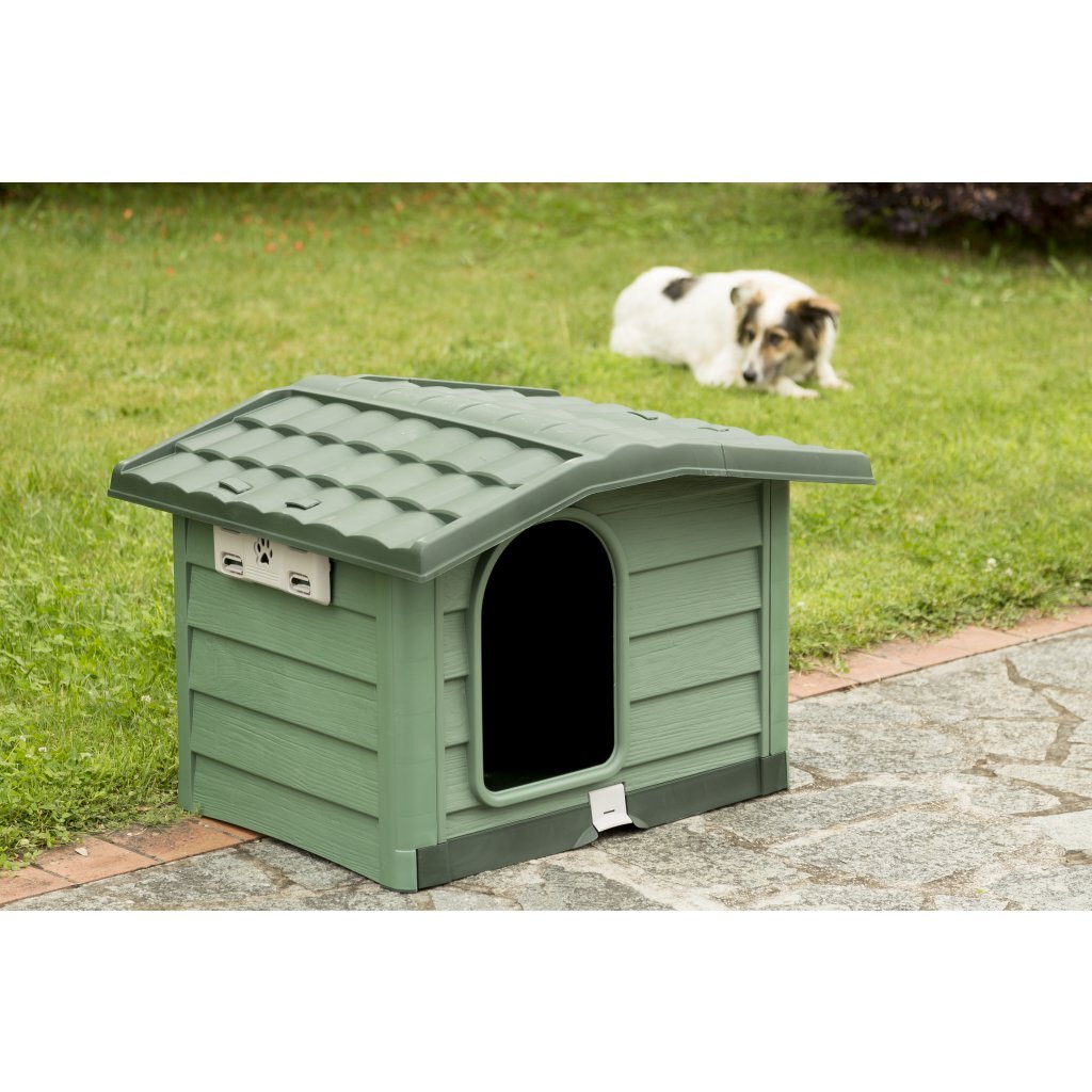 Bama Pet Cuccia Dog Cage 110x94x77 cm Green