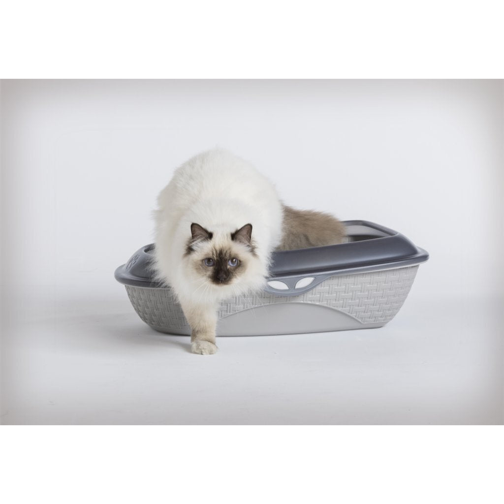 Bama Pet Sabbia Kattenbak 59.5x40.3x17.9 cm Gray