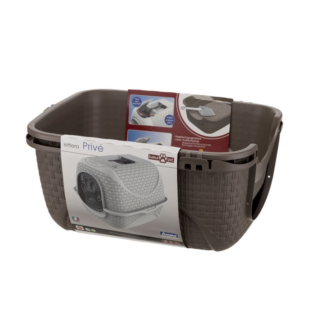 Bama Pet Kattenbak 41,8x50,5x39,6 cm taupe