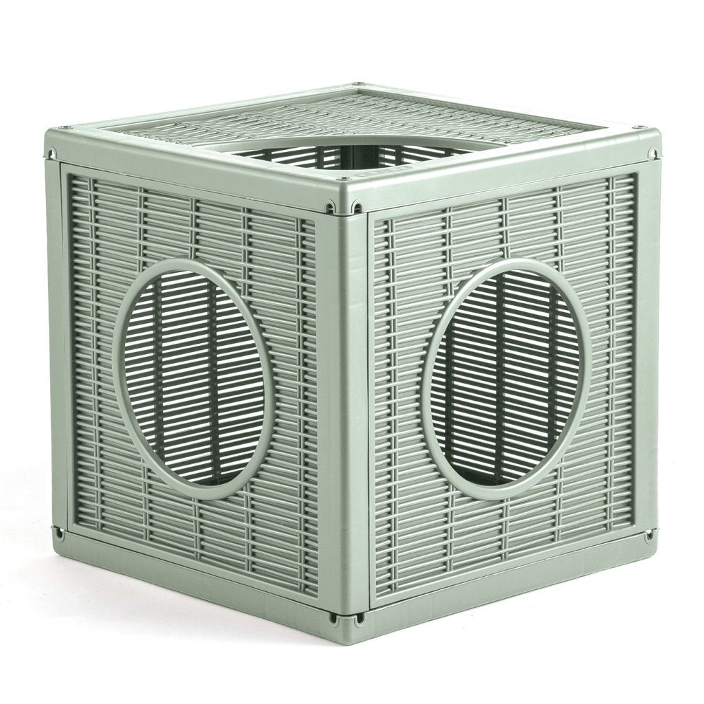 Bama pet qublo cat cube 35x35x35 cm sage green