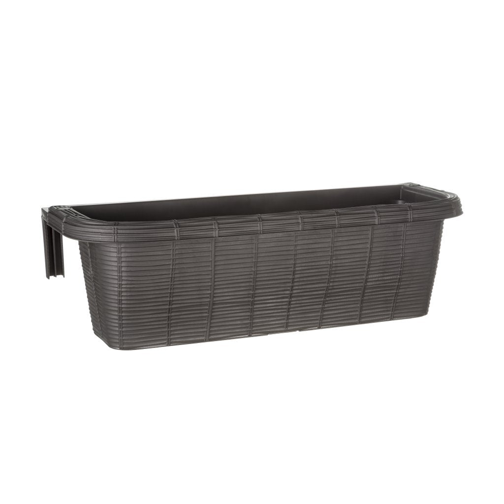 Bama Fioriera Bloem-Balkonbak 60x20x18,5 cm antracit