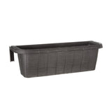 Bama Fioriera Bloem-Balkonbak 60x20x18,5 cm antracit