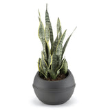 Bama Sfera Bloempot 23L 40,5x32 cm antracit