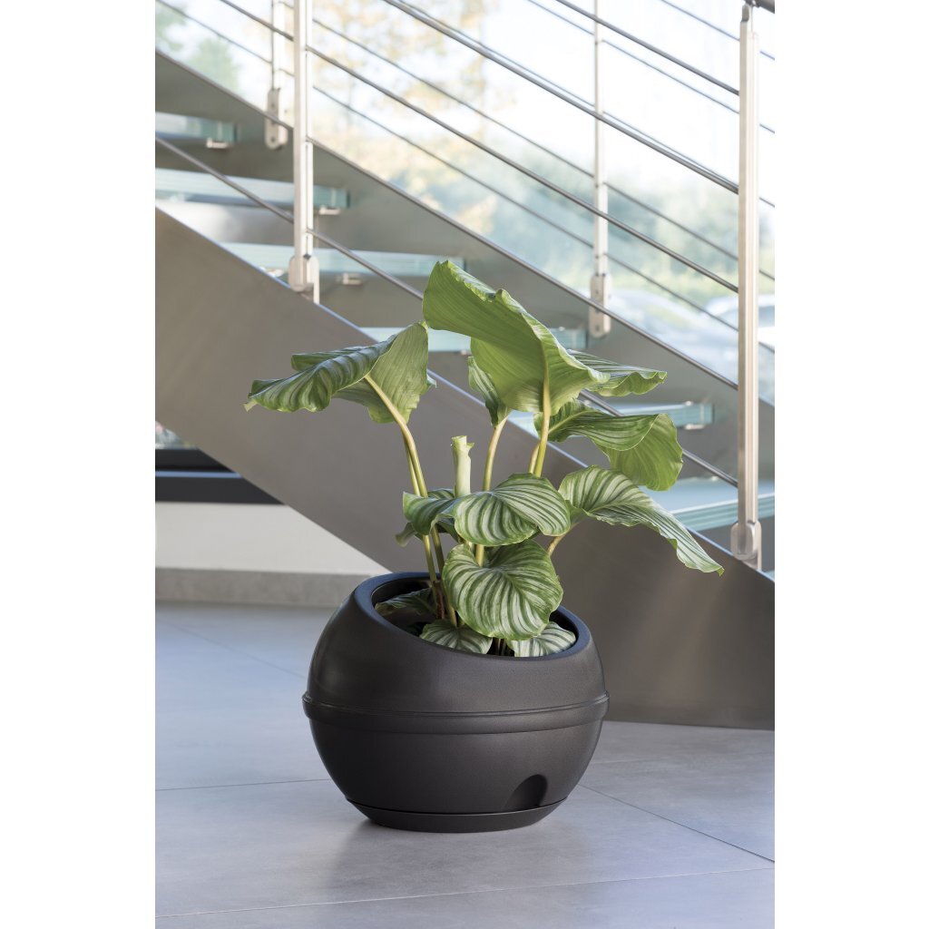 Bama sfera flower pot 23l 40.5x32 cm anthracite