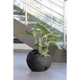 Bama sfera flower pot 23l 40.5x32 cm anthracite