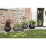 Bama Sfera Bloempot 23L 40,5x32 cm antracit