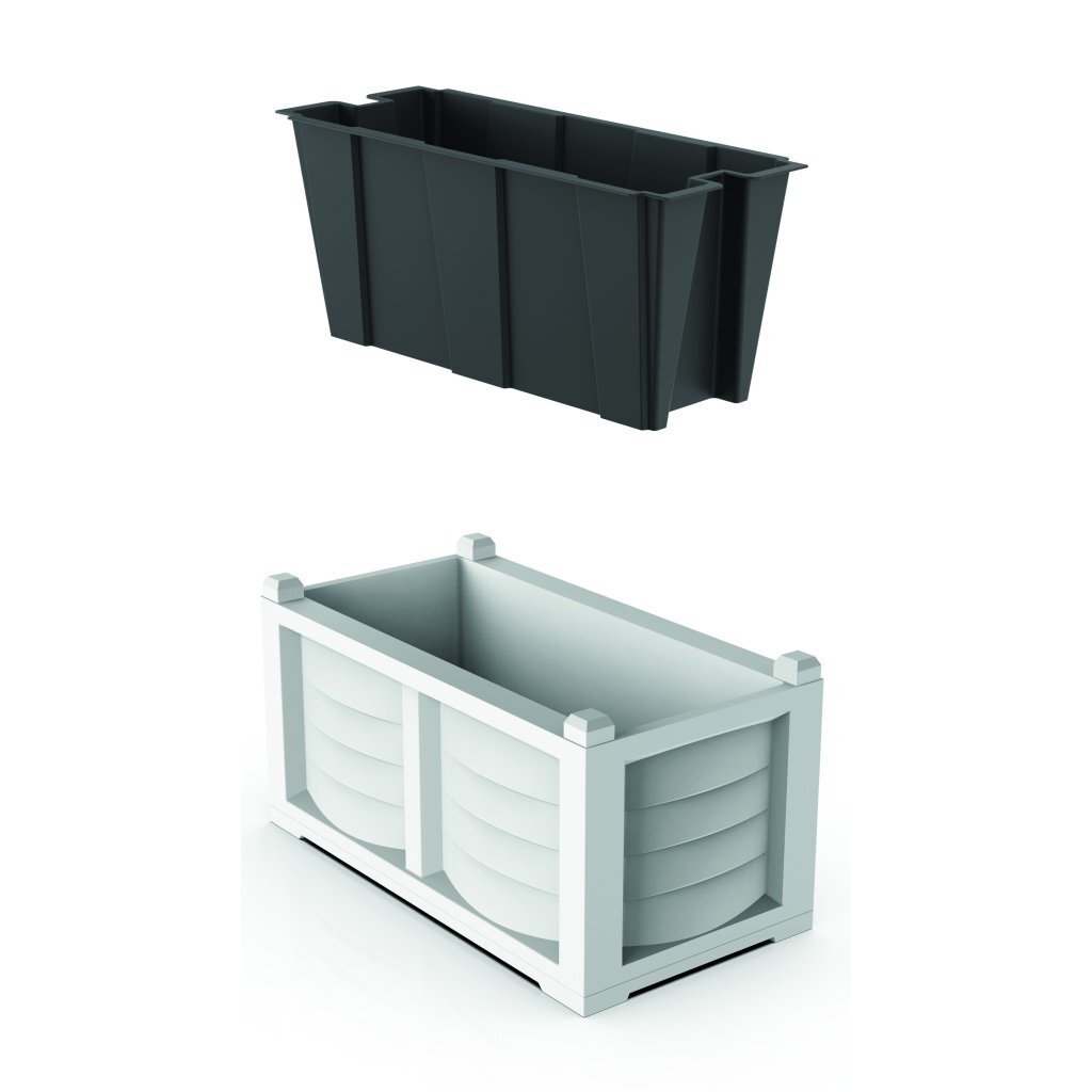 Bama Kit Arredo Planner 80x42.5x42 cm bílá