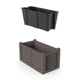 BAMA KIT Arredo Planters 80x42.5x42 cm taupe