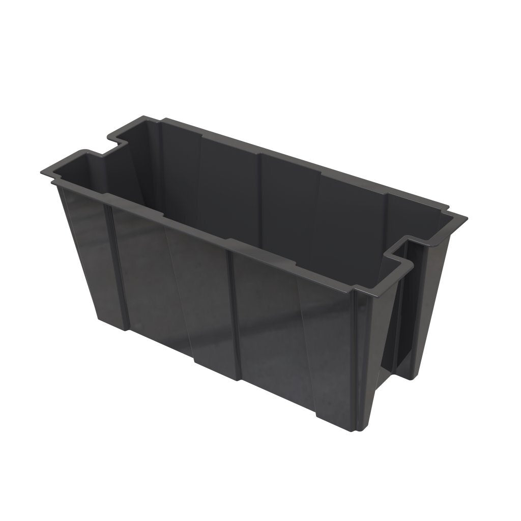Bama Fioriera Inside Planter Big 63L 79x35x37 cm sort