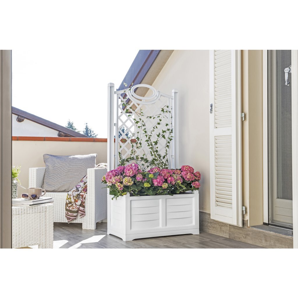 Bama Fioriera Separe flower box 80x42.5x150 cm white