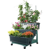 Bama Orto di Kit Planters 80x74x73 cm zelená