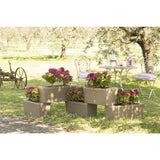 BAMA BRICK COUCBERABLE PLARTERS 75L 59x23x27 cm 5 pezzi Taupe