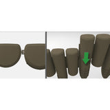 Bama Garden Modular Rand Imitation Wood 38,5x15 cm 6 kusů hnědé