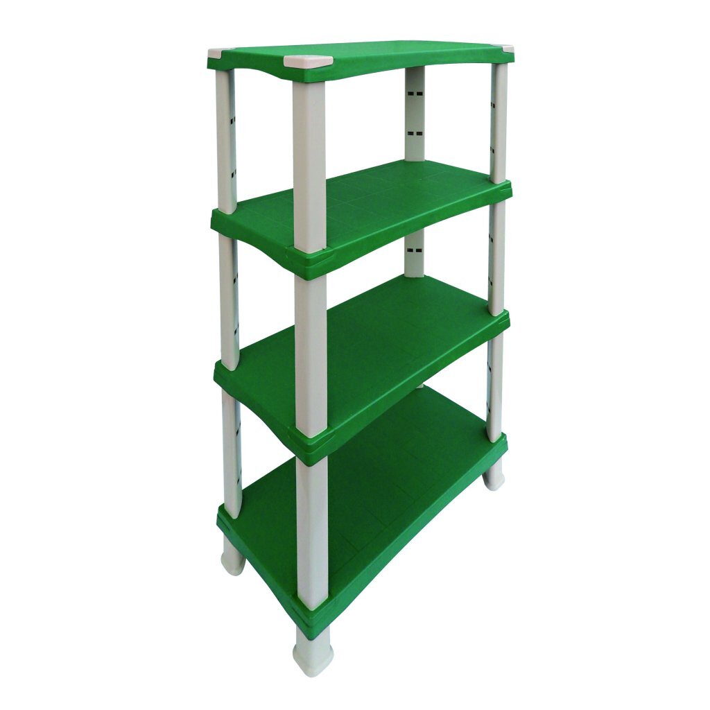 Système de stockage Bama Futuro 4 étagères 80x40x137 cm vert