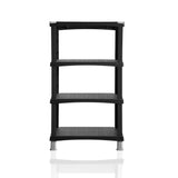 Bama Futuro Storage System 4 hylder 80x40x137 cm sort