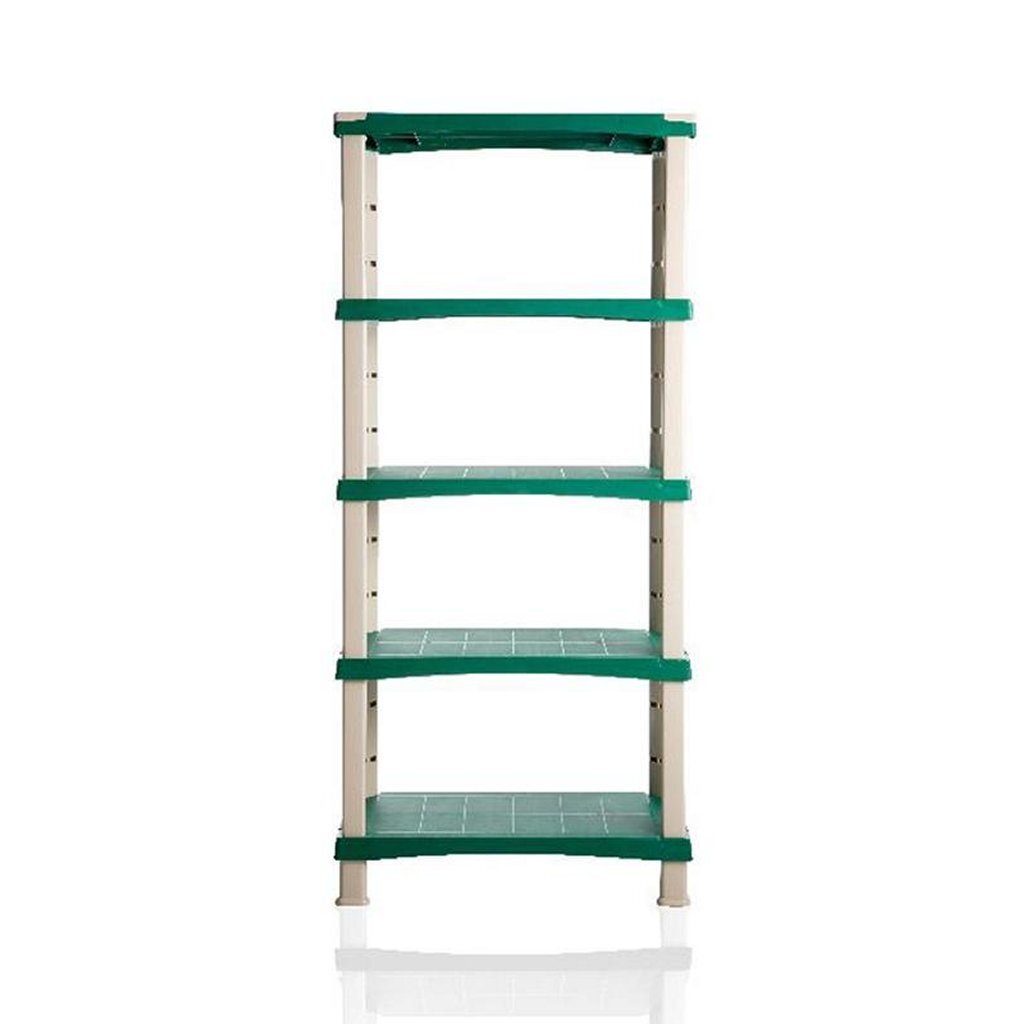 Bama Futuro shranjevalni sistem 5 polic 80x40x174 cm zelena