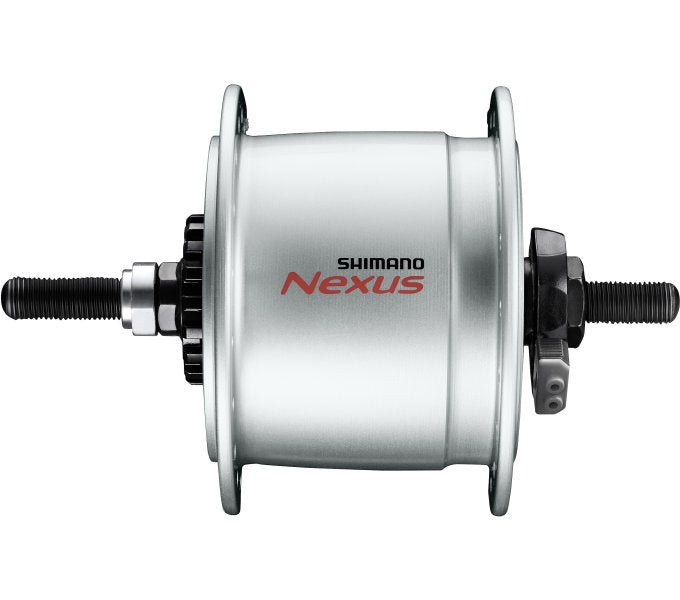 Shimano nafdynamo nexus dh -c6000-3r 3 watt 36 fori - rollerbrakes - argento