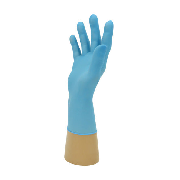 Shield nitrile blue powder-free glove l a100