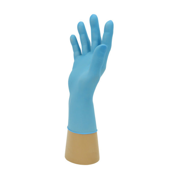 Shield nitrile blue powder-free gloves size m a100