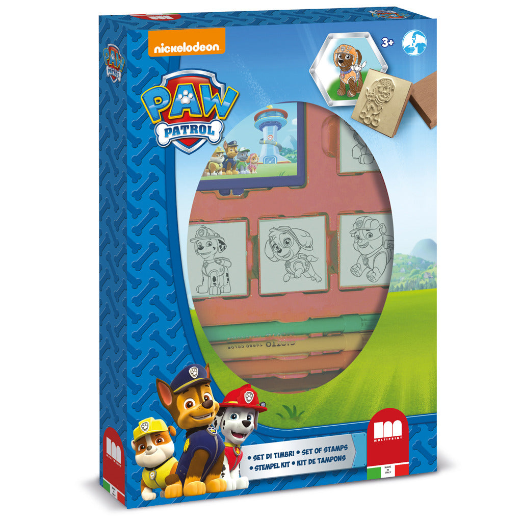 Otto Simon Paw Patrol Holzstempel Set 12 Party