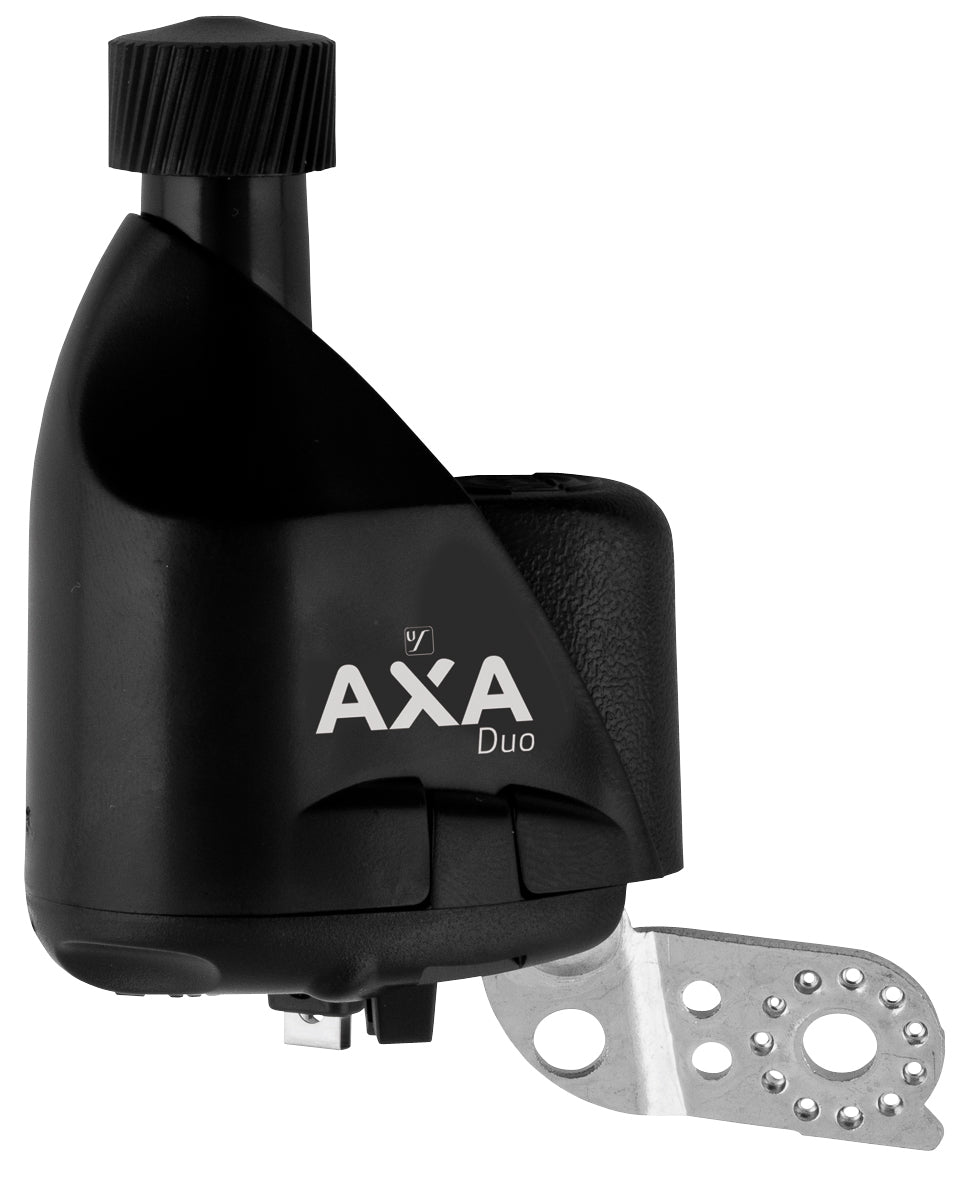 Axa dynamo duo deixou montagem preta (no mapa)