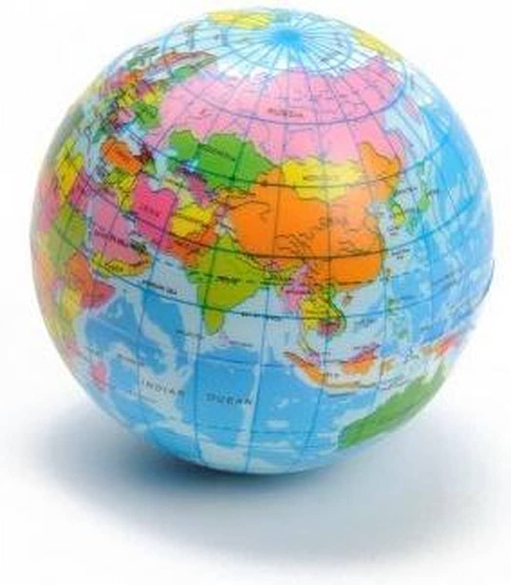 Jonotoys Soft Waterball globe 7 cm diameter