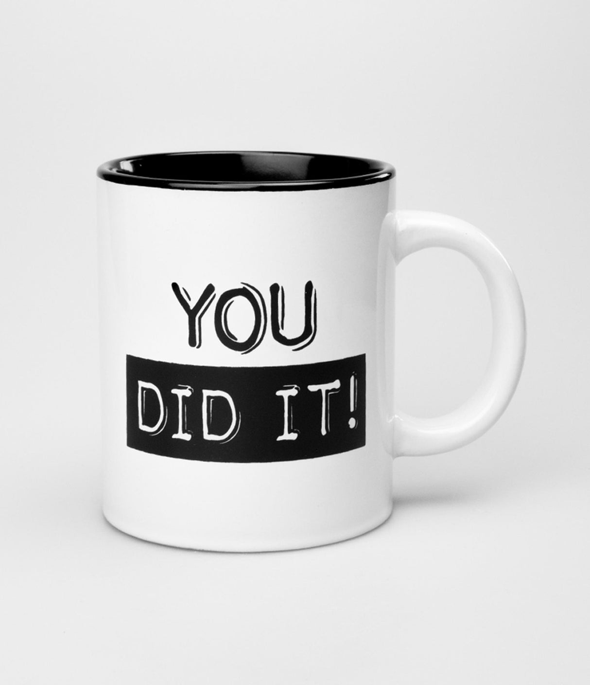 Paperdreams mok - you did it-white