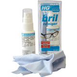 Hg brilreiniger 22ml inclusief doekje